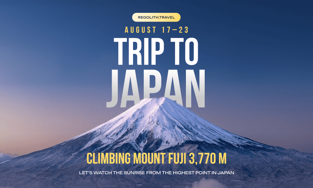Secret Views of Mount Fuji: Climbing to the Summit of Japan with Regolith Travel