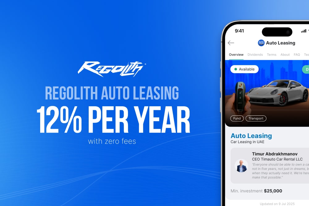 The Auto Leasing Fund has officially launched, offering investors a fixed annual return of 12% in USD