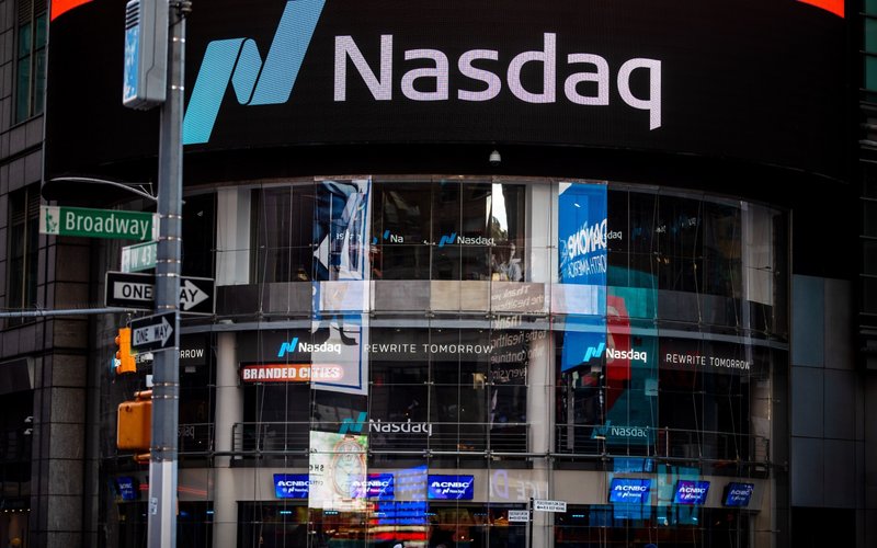 Здание Nasdaq MarketSite на Таймс-сквер в Нью-Йорке – одна из главных площадок для IPO технологических компаний