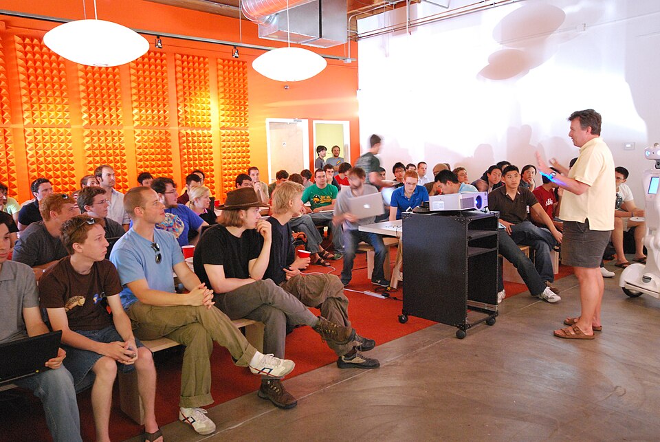 Paul Graham at Prototype Day at Y Combinator, summer 2009. Photo: Kevin Hale · CC BY-SA 2.0