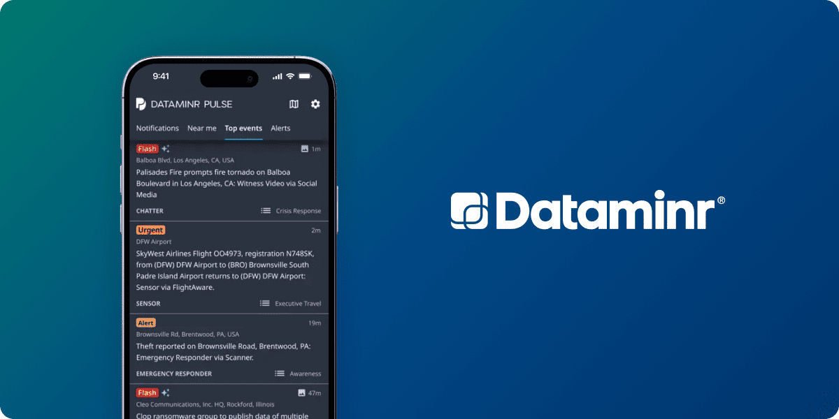 Dataminr competitors
